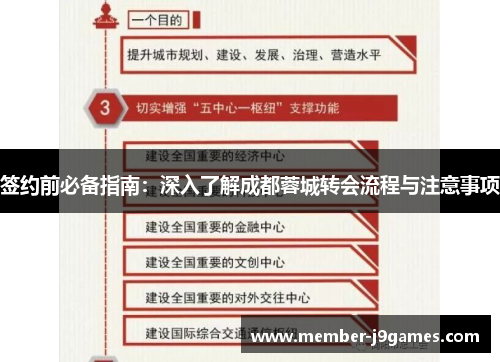 签约前必备指南：深入了解成都蓉城转会流程与注意事项